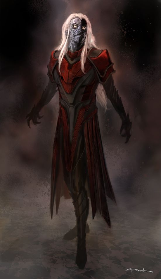 Drakul Morbius, the Living Vampire - Art by AndyParkArt